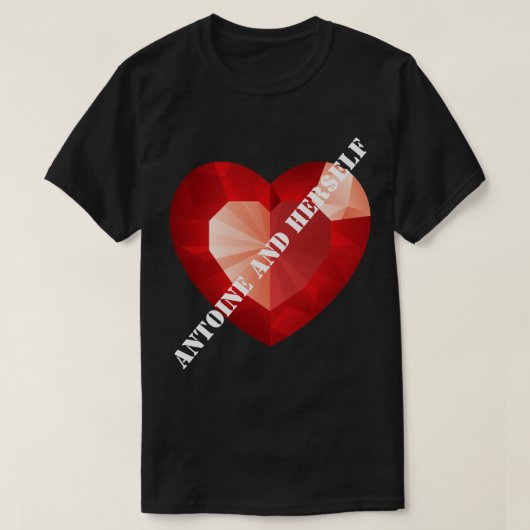 ANTOINE EN HAAR$ELF T-SHIRT (Design voorkant)