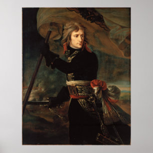Antoine-Jean Gros Bonaparte op het punt van Arcole Poster