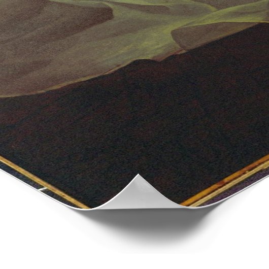 Antoine-Laurent Lavoisier en vrouw Poster (Hoek)