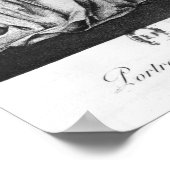 Antoine Laurent Lavoisier en zijn vrouw Poster (Hoek)