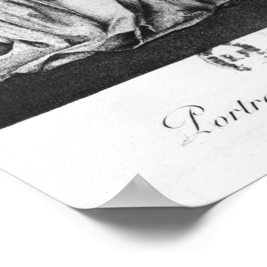 Antoine Laurent Lavoisier en zijn vrouw Poster (Hoek)