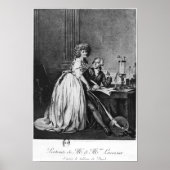 Antoine Laurent Lavoisier en zijn vrouw Poster (Voorkant)
