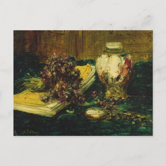 Antoine Vollon - Violet Briefkaart (Voorkant)