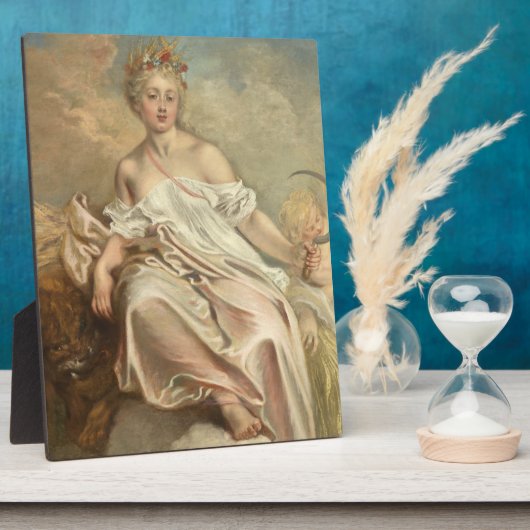 Antoine Watteau Ceres (zomer) c1717-1718 Fotoplaat (Zijkant)