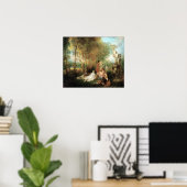 Antoine Watteau The Feast of Love Poster (Thuiskantoor)