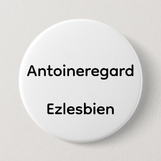 Antoineregard Ezlesbien Ronde Button 7,6 Cm
