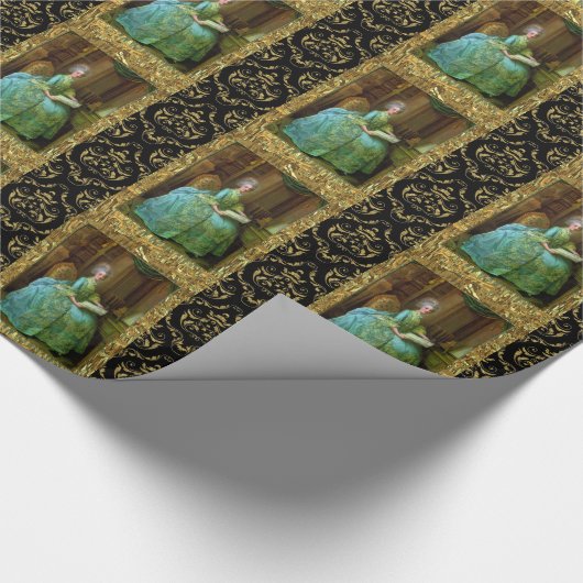 Antoinette Elegance Horizontal Cadeaupapier (Hoek)