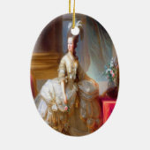 Antoinette Elegance Keramisch Ornament (Achterkant)