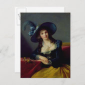 Antoinette-Elisabeth-Marie d'Aguesseau Briefkaart (Voorkant / Achterkant)