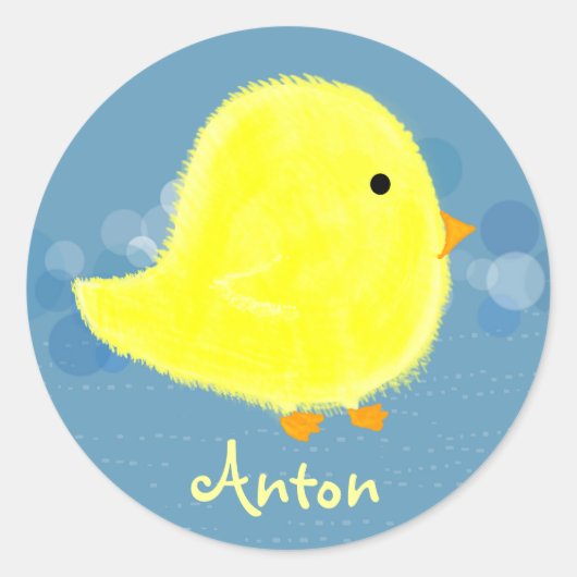 Anton Baby Chick Stickers (Voorkant)