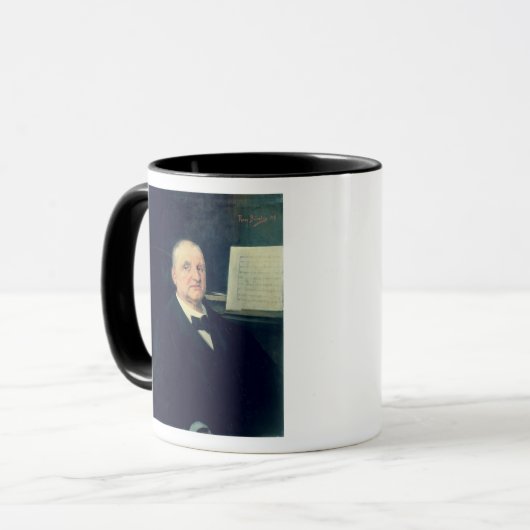 Anton Bruckner, 1889 Mok (Voorkant links)