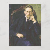 Anton Chekhov 1898 Briefkaart (Voorkant)