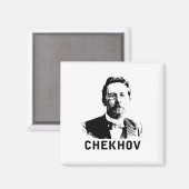 Anton Chekhov Magneet (Voorkant / Achterkant)
