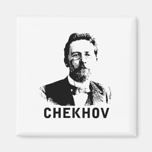 Anton Chekhov Magneet (Voorkant)
