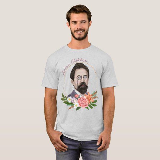 Anton Chekhov T-shirt (Voorkant volledig)