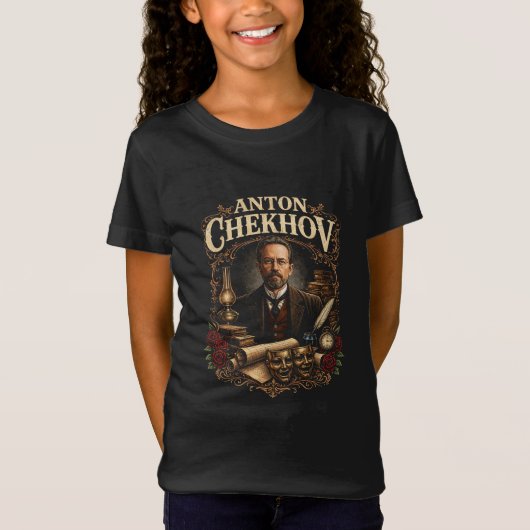 Anton Chekhov T-shirt (Voorkant)