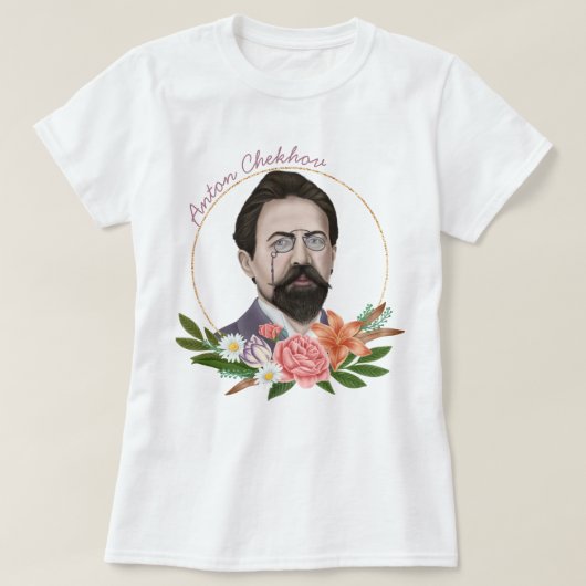 Anton Chekhov T-shirt (Design voorkant)