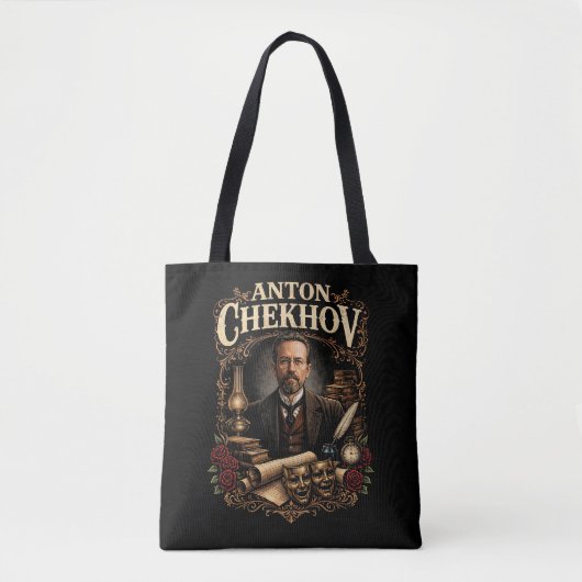 Anton Chekhov Tote Bag (Voorkant)