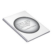 Anton Chekov Quote Notitieboek (Rechterzijde)