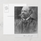 Anton Dvorak, 1894 Briefkaart (Voorkant / Achterkant)