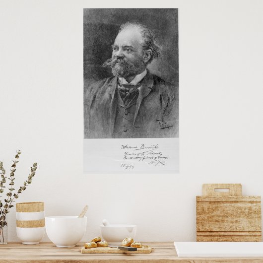 Anton Dvorak, 1894 Poster (Keuken)