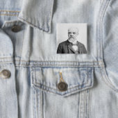 Anton Dvorak Vierkante Button 5,1 Cm (In situ)