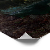 Anton Karinger Lake onder Mangart Poster (Hoek)