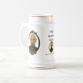 Anton LaVey Memorial Beer Stein Bierpul (Voorkant links)