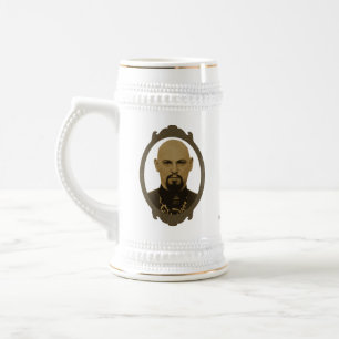 Anton LaVey Memorial Beer Stein Bierpul