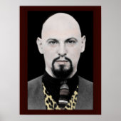 Anton LaVey Portrait Poster 18x24 (Voorkant)