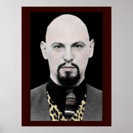 Anton LaVey Portrait Poster 18x24 (Voorkant)