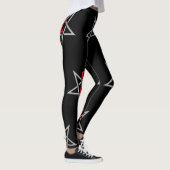 Anton LaVey Sigil {Red} Leggings (Rechts)