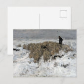 Anton Mauve-kudde met herder Briefkaart (Voorkant / Achterkant)