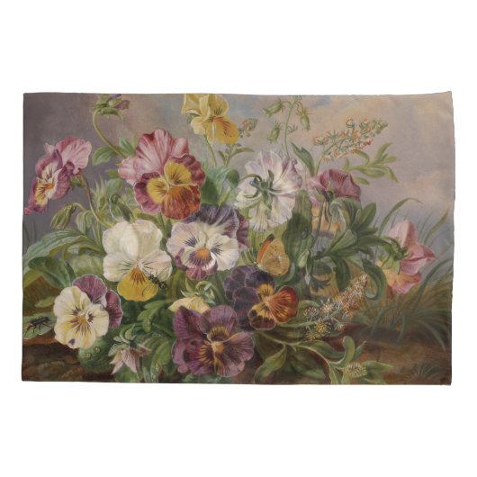 Anton Mollis  Pansy Kussensloop (Achterkant-Links)