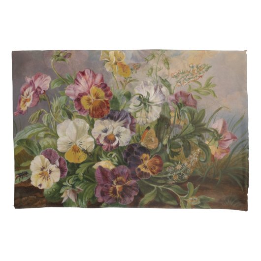 Anton Mollis  Pansy Kussensloop (Voorkant-Links)