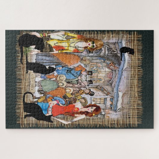 Anton Pieck Carol Singers Legpuzzel (Horizontaal)