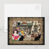 Anton Pieck - Chemicaliënshop Briefkaart (Voorkant / Achterkant)