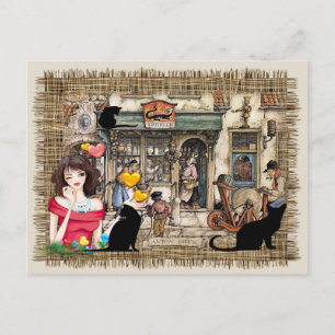 Anton Pieck - Chemicaliënshop Briefkaart