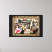 Anton Pieck - Chemicaliënshop Canvas Afdruk (Voorkant)