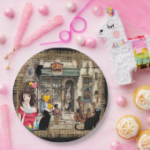 Anton Pieck - Chemicaliënshop Papieren Bordje (Feest)