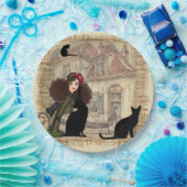 Anton Pieck - Dutch Homes Papieren Bordje (Feest)