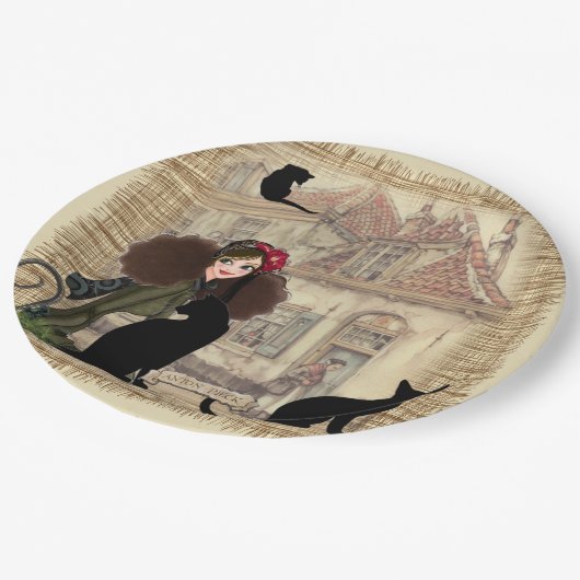 Anton Pieck - Dutch Homes Papieren Bordje (Gekanteld)