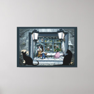 Anton Pieck geïntegreerde reproductie Canvas Afdruk