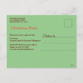 Anton Pieck Kerstmis Briefkaart (Achterkant)