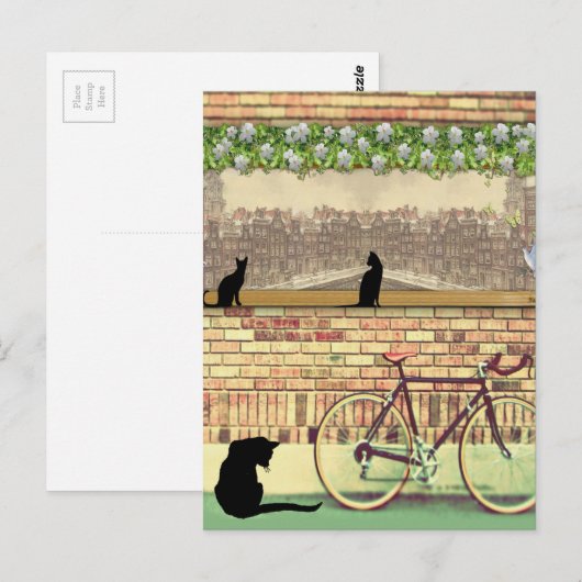 Anton Pieck Postcart Briefkaart (Voorkant / Achterkant)