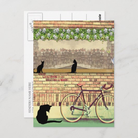 Anton Pieck Postcart Briefkaart (Voorkant / Achterkant)