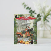 Anton Pieck "rijke winkels" Briefkaart (Staand voorkant)