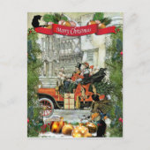 Anton Pieck "rijke winkels" Briefkaart (Voorkant)