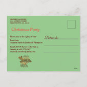 Anton Pieck "The Chemist"-Briefkaart Feestdagenkaart (Achterkant)