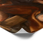 Anton Raphael draagt de droom van sint-jozef Poster (Hoek)